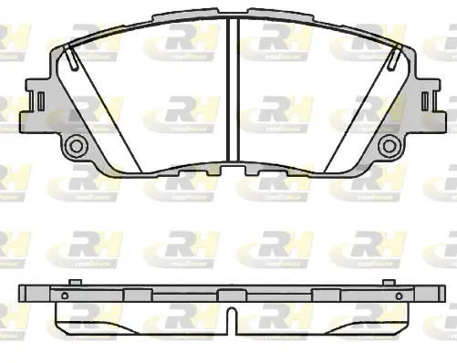 Brake Pad Set, disc brake (21787.00)