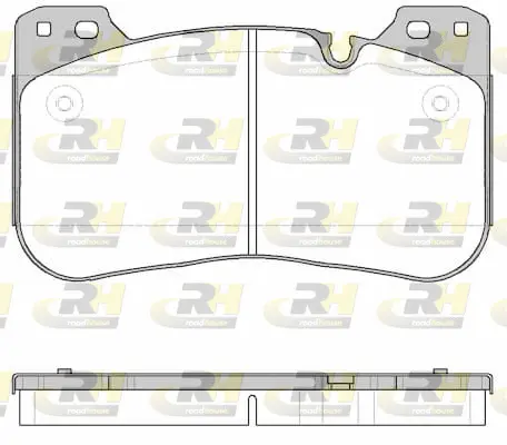 Brake Pad Set, disc brake (21834.00)