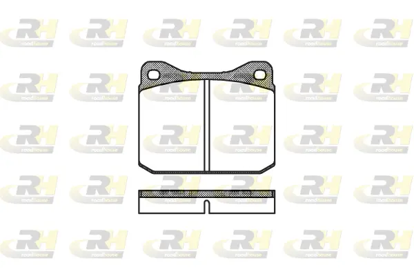 Brake Pad Set, disc brake (2010.00)