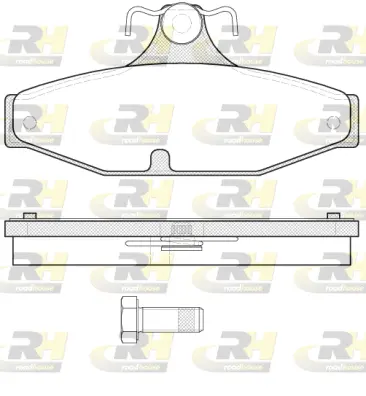 Brake Pad Set, disc brake (2335.10)