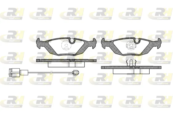 Brake Pad Set, disc brake (2155.02)