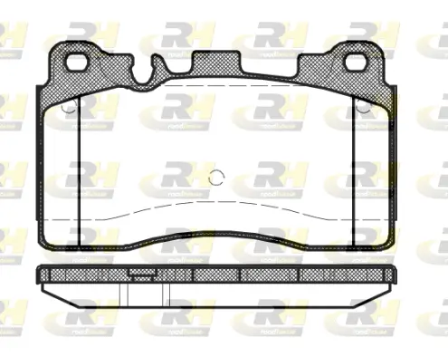 Brake Pad Set, disc brake (21454.00)