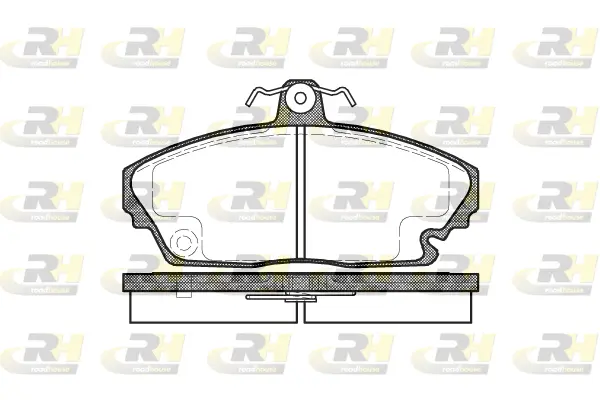 Brake Pad Set, disc brake (2635.00)