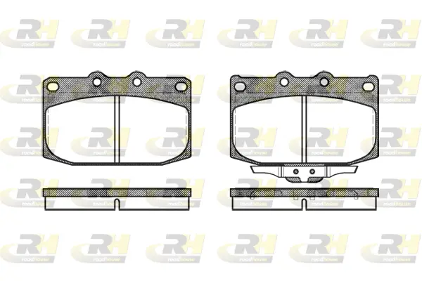 Brake Pad Set, disc brake (2428.02)