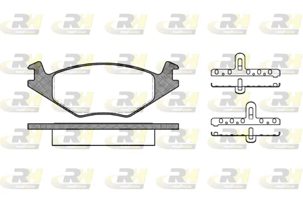 Brake Pad Set, disc brake (2171.20)