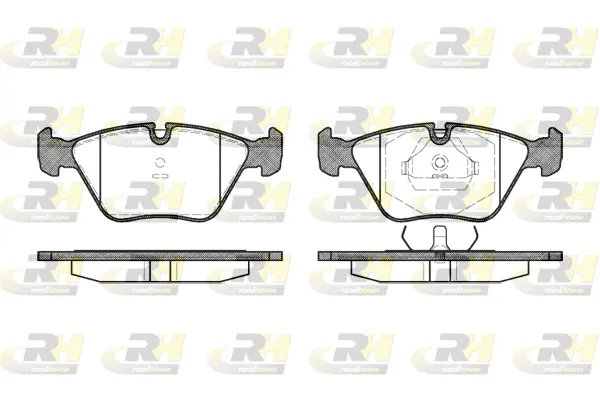 Brake Pad Set, disc brake (2270.00)
