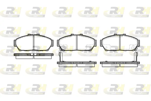 Brake Pad Set, disc brake (2464.02)