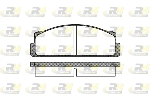 Brake Pad Set, disc brake (2022.00)