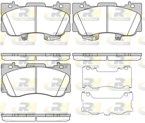 Brake Pad Set, disc brake (21685.02)