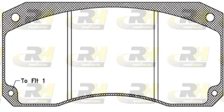 Brake Pad Set, disc brake (JSX 2346.40)