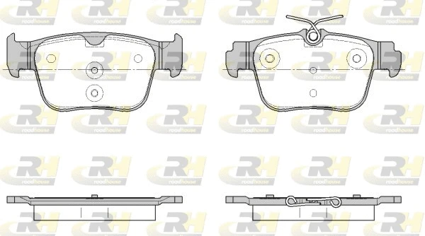 Brake Pad Set, disc brake (21945.00)