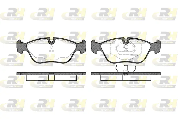 Brake Pad Set, disc brake (2446.00)
