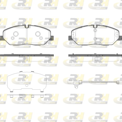 Brake Pad Set, disc brake (21226.52)