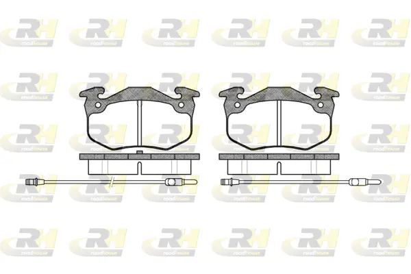 Brake Pad Set, disc brake (2144.24)