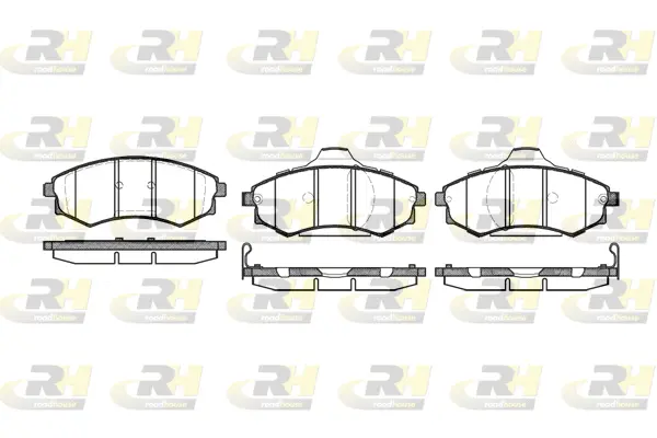Brake Pad Set, disc brake (2318.92)