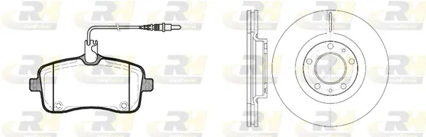 Brake Kit, disc brake (81102.00)