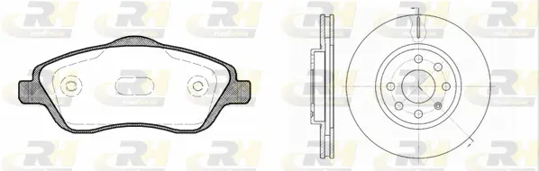 Brake Kit, disc brake (8774.03)