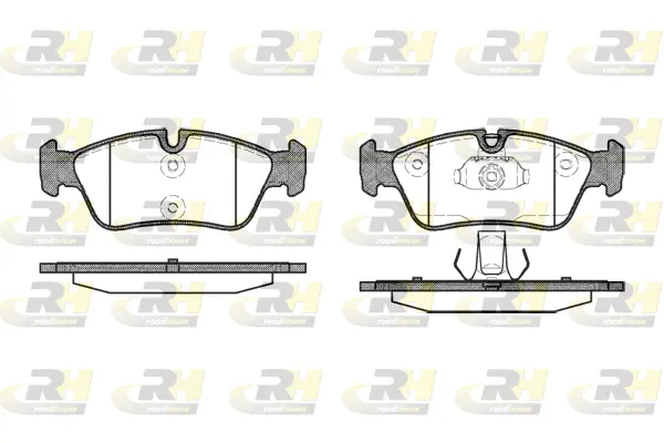 Brake Pad Set, disc brake (2384.40)