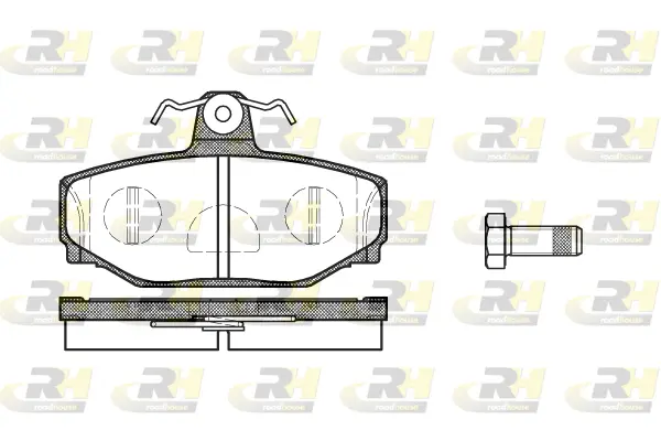 Brake Pad Set, disc brake (2297.10)