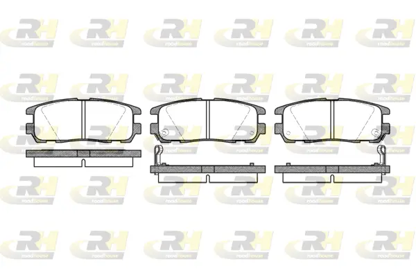 Brake Pad Set, disc brake (2426.02)