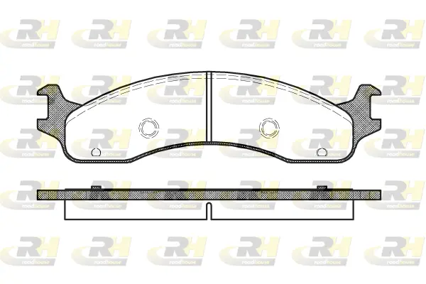 Brake Pad Set, disc brake (2573.00)