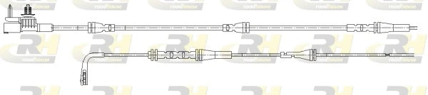 Warning Contact, brake pad wear (001184)