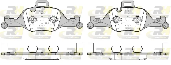 Brake Pad Set, disc brake (21740.00)