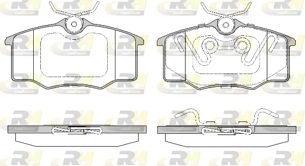 Brake Pad Set, disc brake (2846.20)