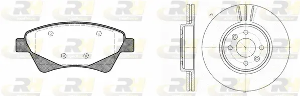Brake Kit, disc brake (8976.03)