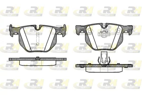 Brake Pad Set, disc brake (2381.60)