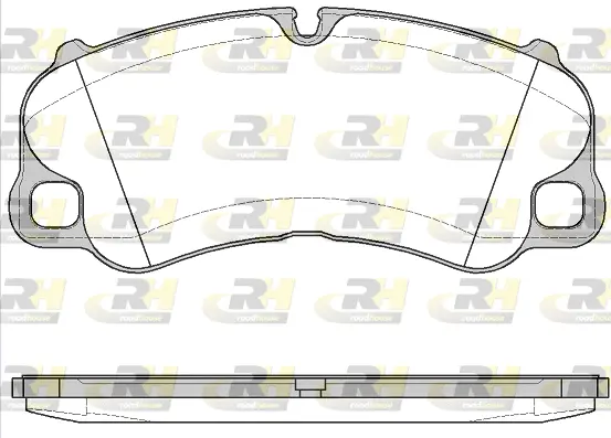 Brake Pad Set, disc brake (21595.00)