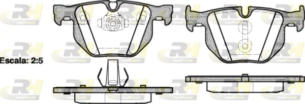 Brake Pad Set, disc brake (2381.61)