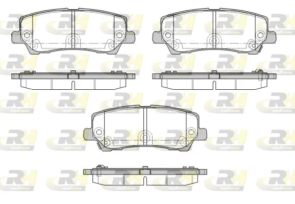 Brake Pad Set, disc brake (21621.22)