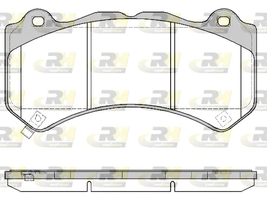 Brake Pad Set, disc brake (21376.04)