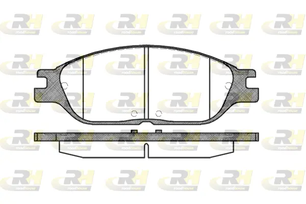Brake Pad Set, disc brake (2738.00)