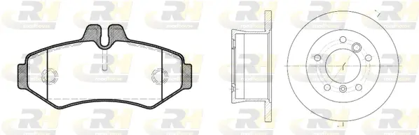 Brake Kit, disc brake (8733.01)
