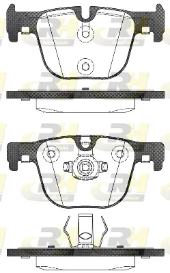 Brake Pad Set, disc brake (21493.00)