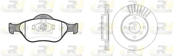 Brake Kit, disc brake (8766.00)