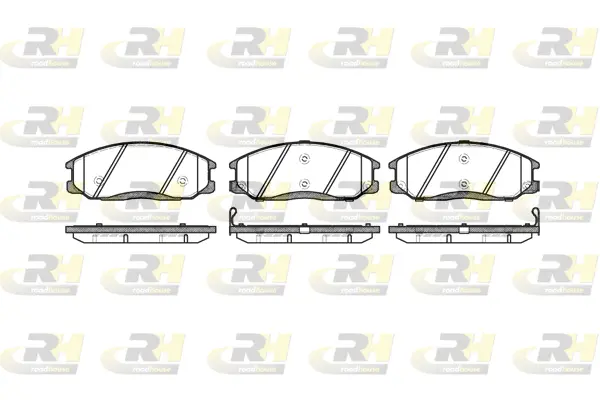 Brake Pad Set, disc brake (2771.02)