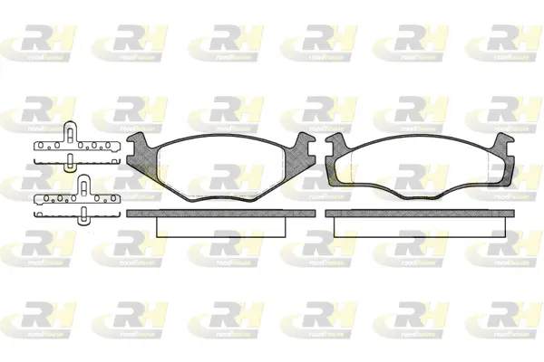 Brake Pad Set, disc brake (2171.10)