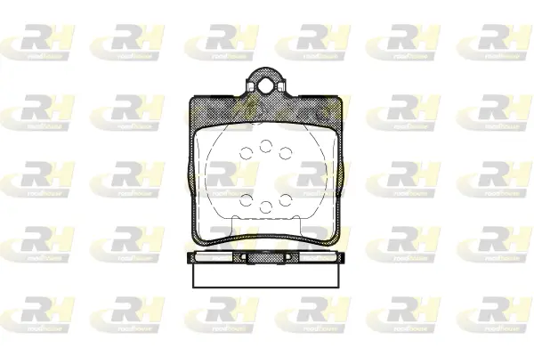 Brake Pad Set, disc brake (2678.00)