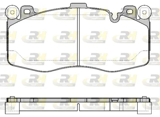 Brake Pad Set, disc brake (21742.10)