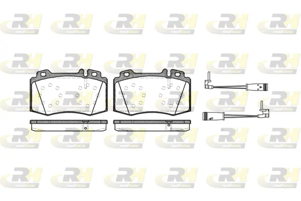 Brake Pad Set, disc brake (2769.02)