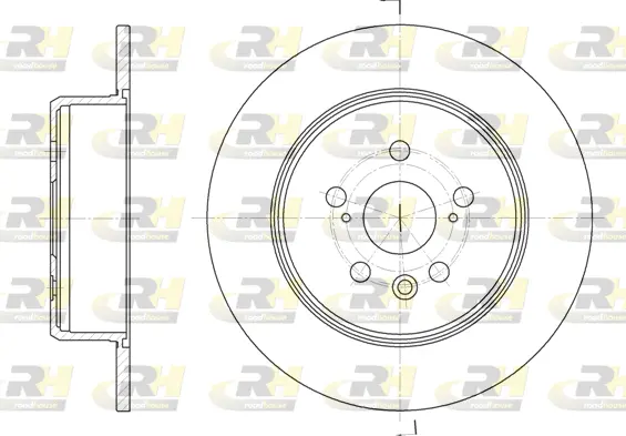 Brake Disc (6915.00)