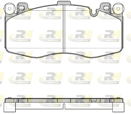 Brake Pad Set, disc brake (21733.00)