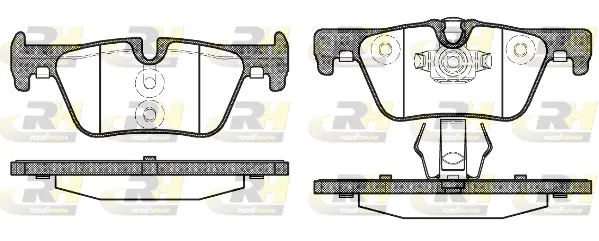 Brake Pad Set, disc brake (21476.00)