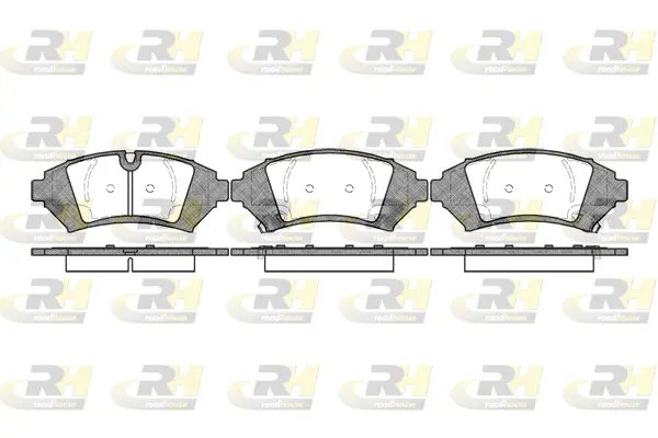 Brake Pad Set, disc brake (2641.12)