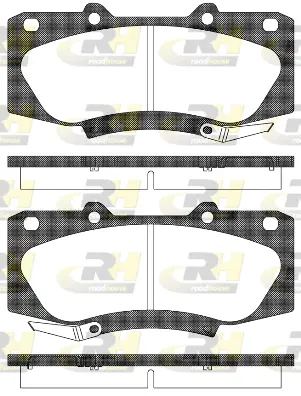 Brake Pad Set, disc brake (21468.04)