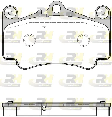 Brake Pad Set, disc brake (2981.00)