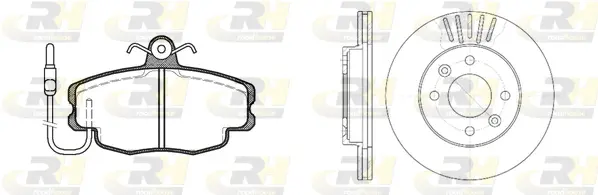 Brake Kit, disc brake (8141.01)